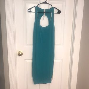 NWT LuluLemon Teal Open Back Dress